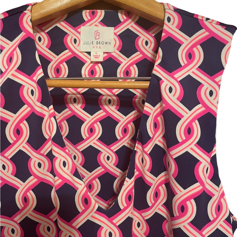 JB Julie Brown Dress Size L - Picture 3 of 7